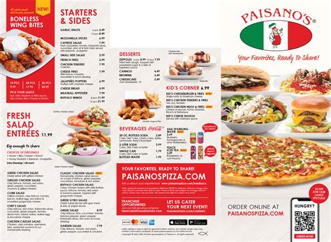 View Piezano's of Northport's <b>menu</b> / deals + Schedule delivery now. . Paisanos pizza villa menu